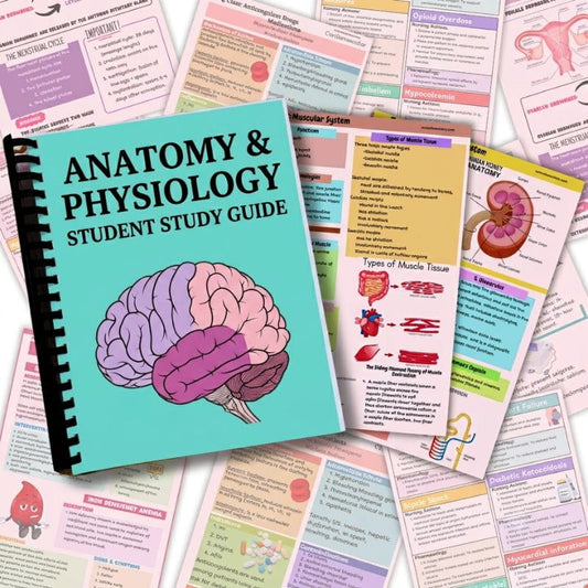 Anatomy and Physiology Student Study Guide-Tutelor