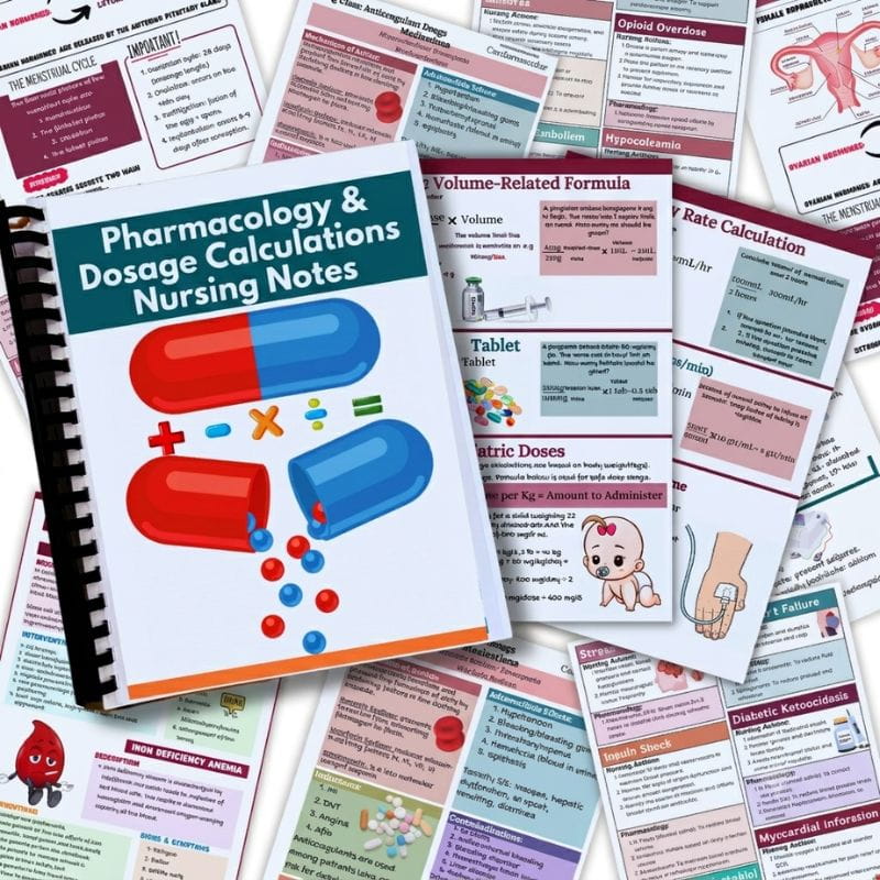 Pharmacology and Dosage Calculations Nursing Notes-Tutelor