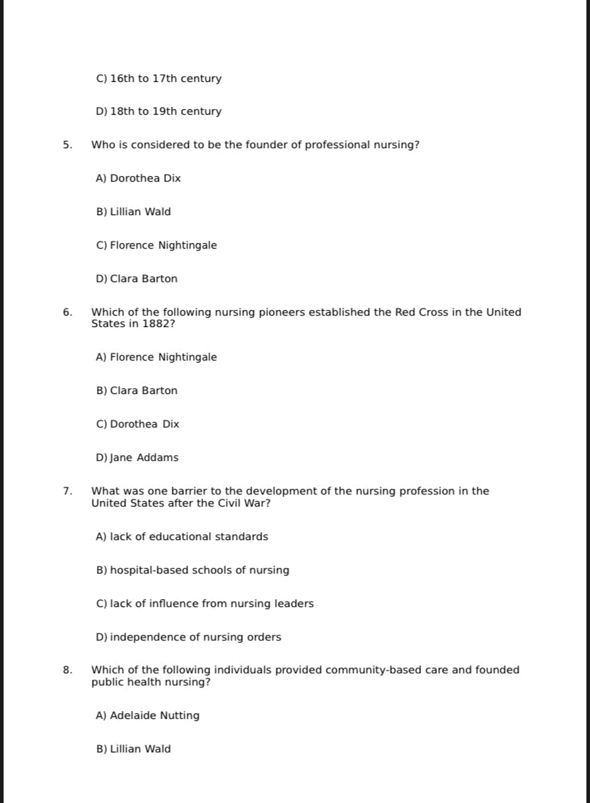 Test Bank for Fundamentals of Nursing 10th Edition by Taylor-Tutelor
